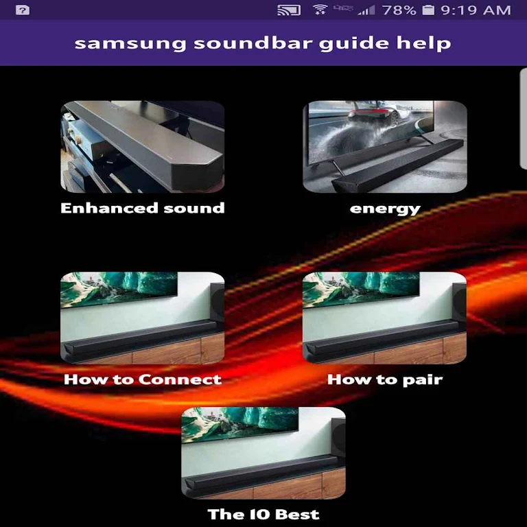 Samsung Soundbar Guide Screenshot2