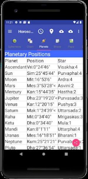 Vedic Astrology English Screenshot3