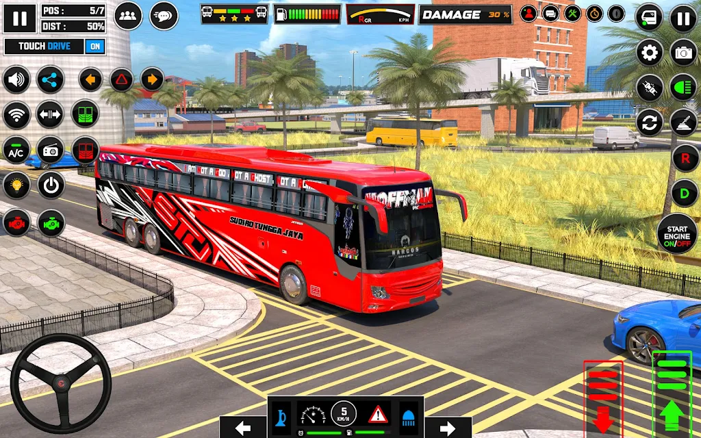 Bus Driving Coach Bus Games 3D Screenshot4