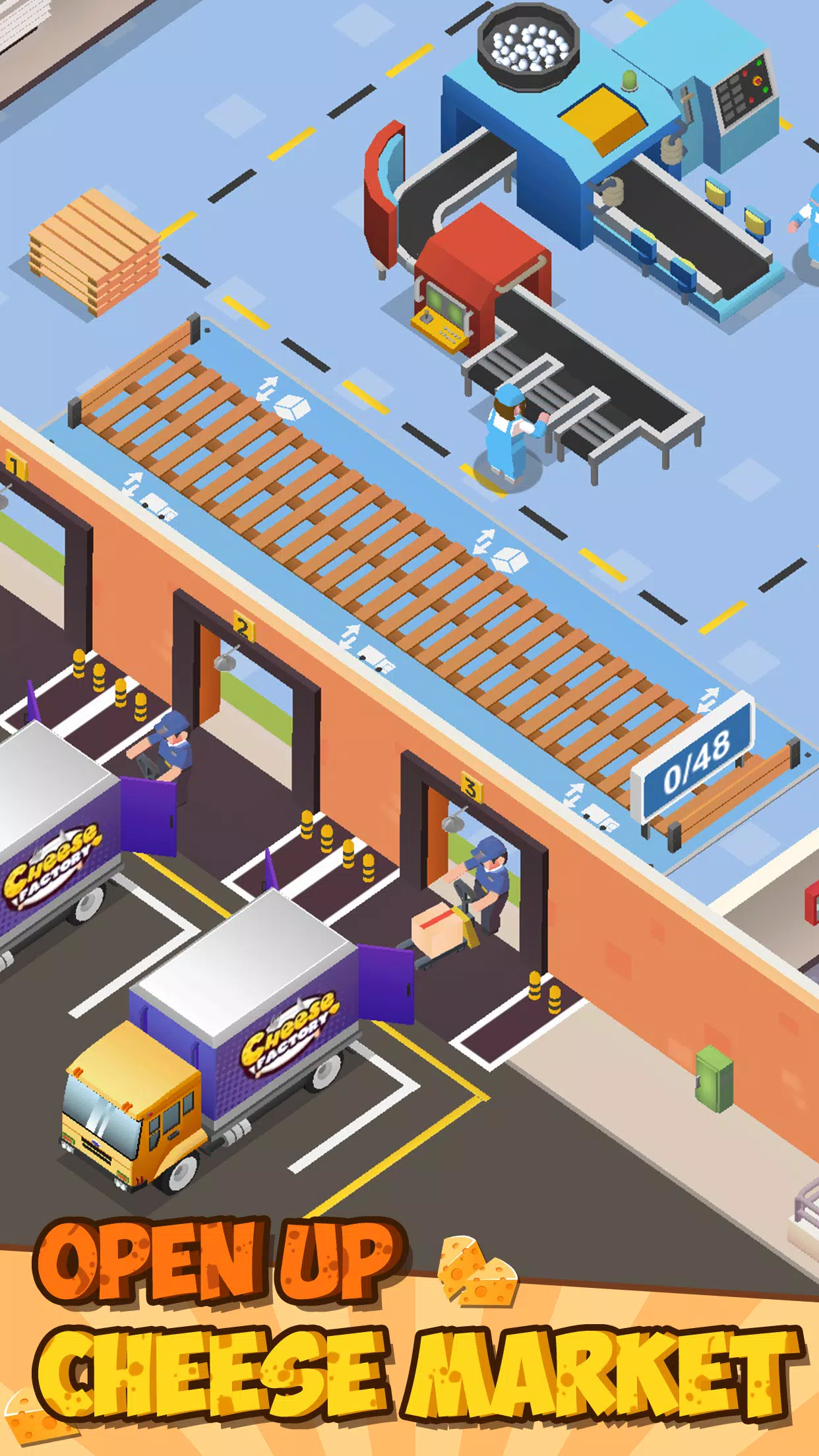 Idle Cheese Factory Tycoon Screenshot1