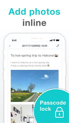 Simple Diary - journal w/ lock Screenshot2