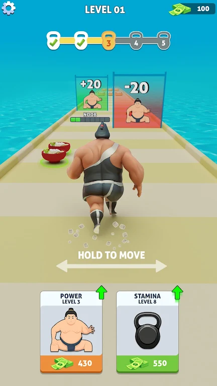 Sumo Wrestler: Run & Fight Screenshot1