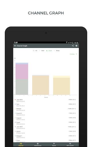 WiFi Analyzer and Surveyor Screenshot1