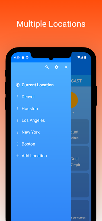 Weather on Homescreen Screenshot4