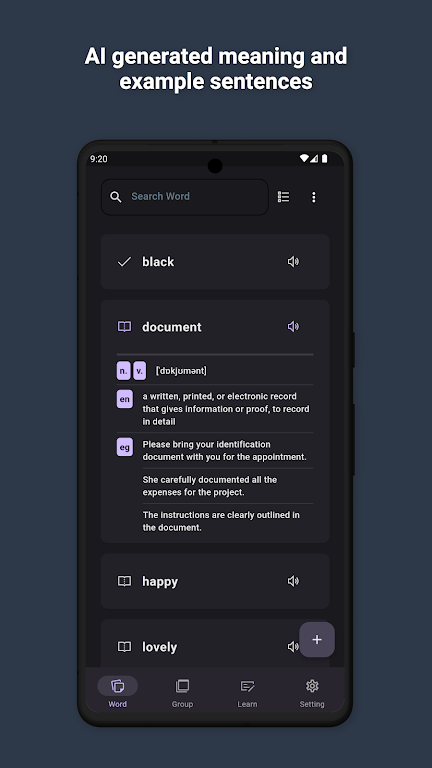 EnLingo - AI Vocabulary App Screenshot2