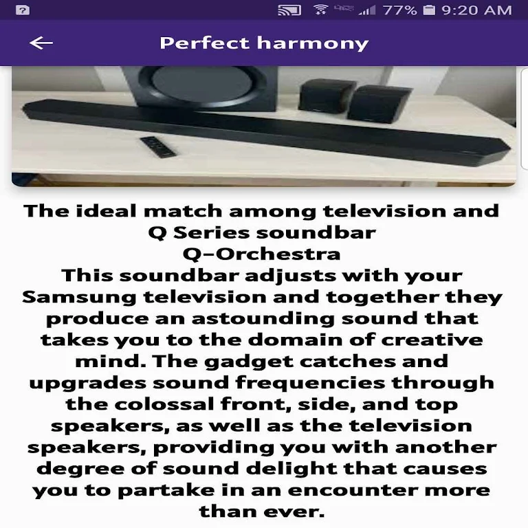 Samsung Soundbar Guide Screenshot4