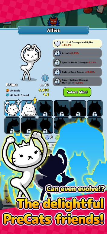 PreCats - Idle Cat Raising Screenshot3