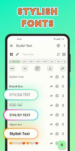 Stylish Text - Fonts Keyboard Screenshot3