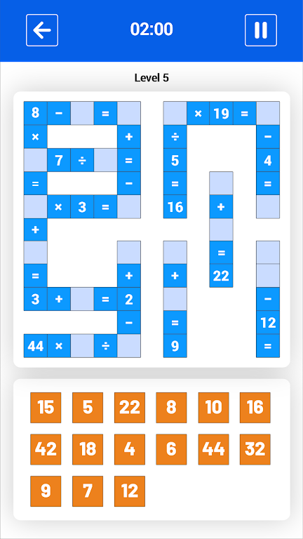 Number Puzzle Games - MathMaze Screenshot2