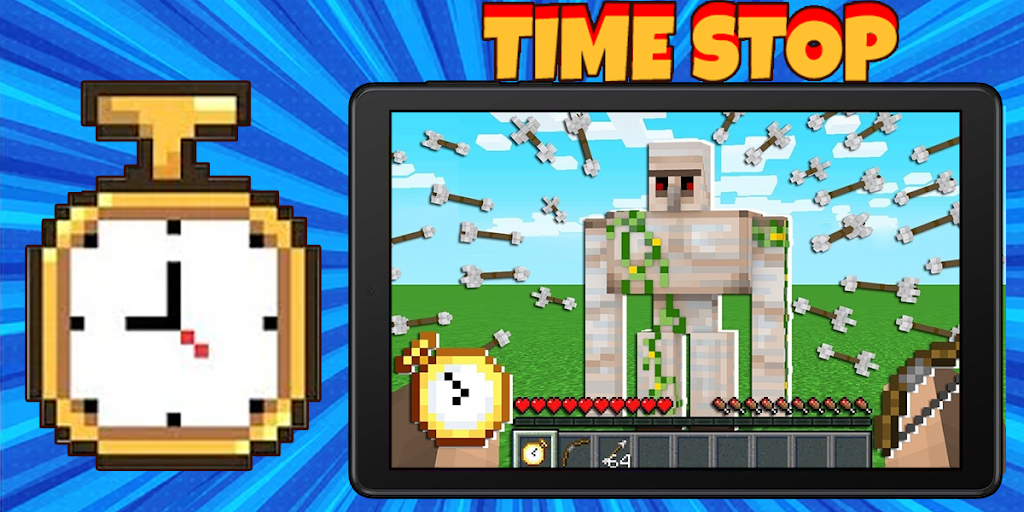 Time Stop Addon Mcpe Screenshot2