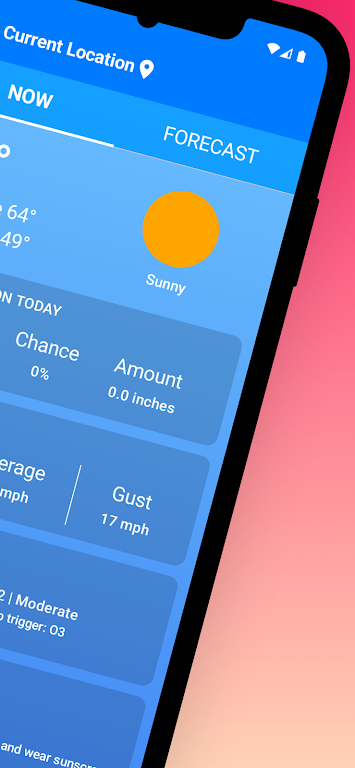 Weather on Homescreen Screenshot2