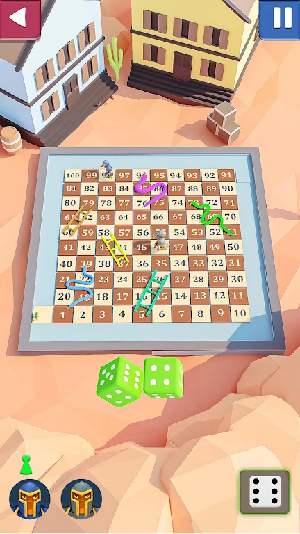 Snakes and Ladders Game Screenshot1