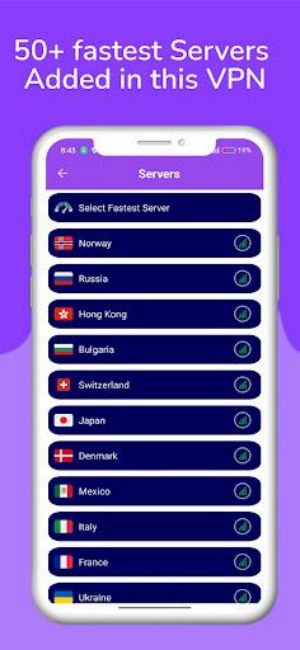 Vast VPN : Secure VPN Proxy Screenshot3