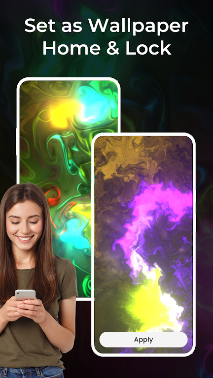 Magic Fluid Live Wallpaper 4D Screenshot4