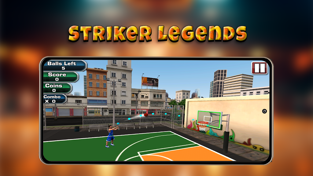 Basketball Striker Legends 3D Screenshot1