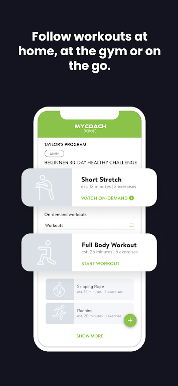 MyCoach360 Screenshot3