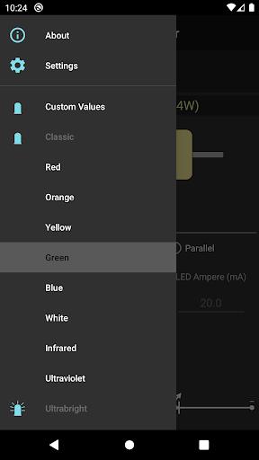 LED Resistor Calculator Screenshot4