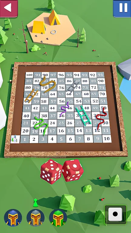 Snakes and Ladders Game Screenshot2