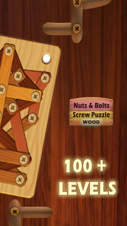 Nuts & Bolts Screw Puzzle Wood Screenshot4