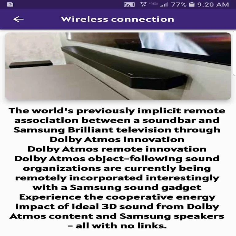 Samsung Soundbar Guide Screenshot3