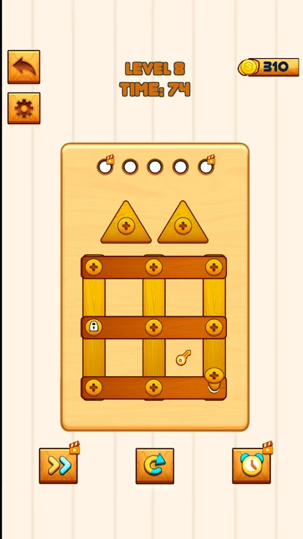 Wood Screw Nuts: Puzzles Games Screenshot1