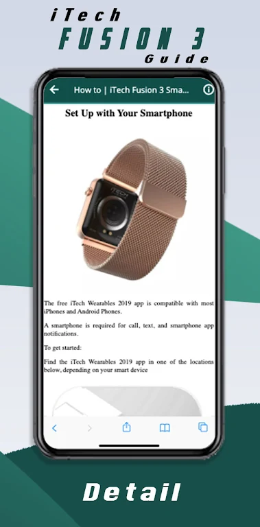 iTech Fusion3 Smartwatch Guide Screenshot3
