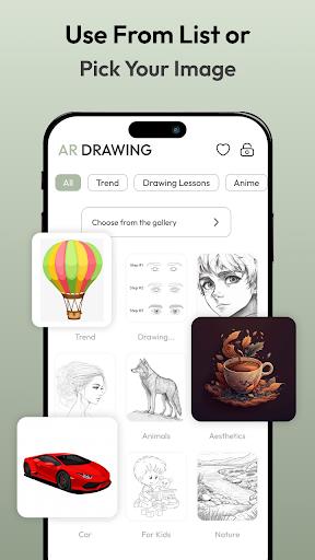 AR Draw : Trace to Sketch Screenshot2