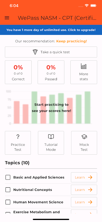 WePass - NASM CPT 2024 Screenshot1