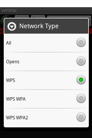 WPSPIN. WPS Wireless Scanner. Screenshot2