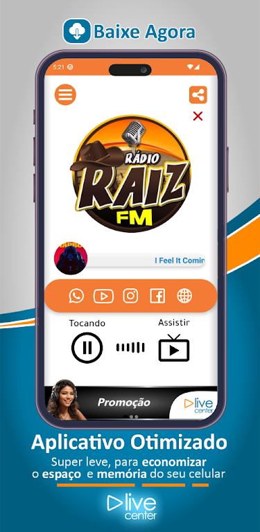 Raiz FM Screenshot1