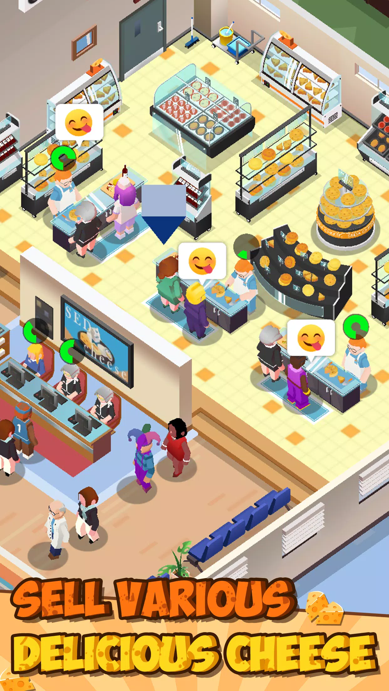 Idle Cheese Factory Tycoon Screenshot3