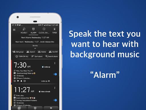 Speaking Alarm Clock - Hourly Screenshot3