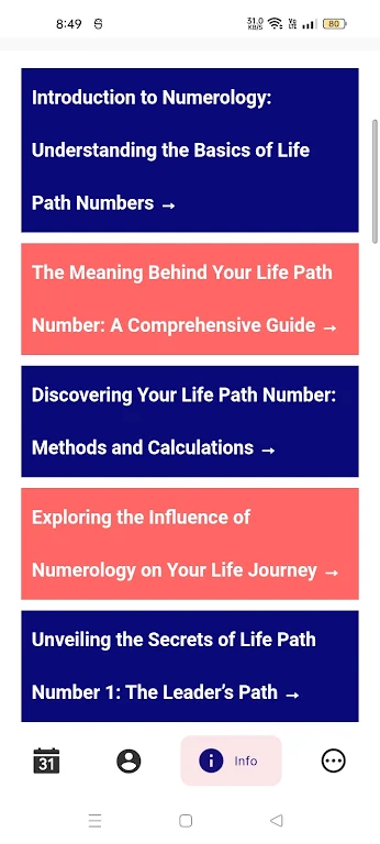 Life Path Number & Numerology Screenshot4