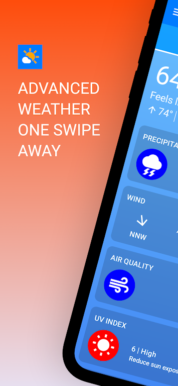 Weather on Homescreen Screenshot1