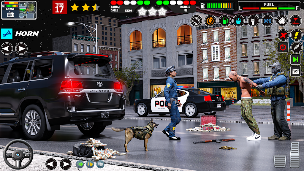 Police Car Chase Game 3D Sim Screenshot3