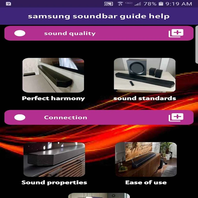 Samsung Soundbar Guide Screenshot1