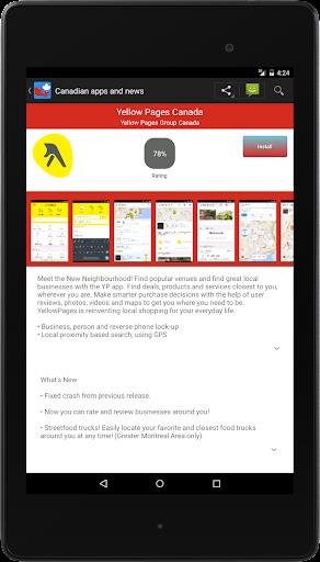 Canadian apps and games Screenshot2