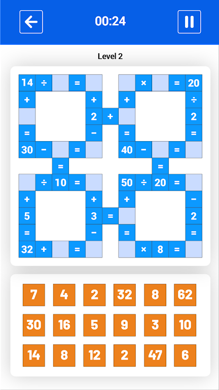 Number Puzzle Games - MathMaze Screenshot1