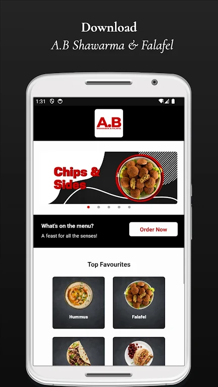 AB Shawarma and Falafel Screenshot1