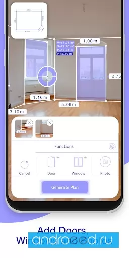 ARPlan 3D Tape Measure Ruler Floor Plan Creator Screenshot2