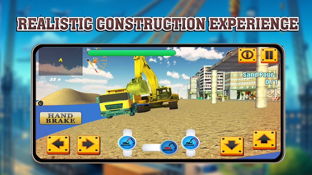 Excavator Crane Game Screenshot3