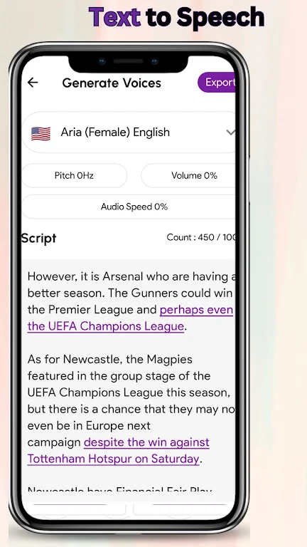 Ai Voice Generator - Ai speech Screenshot4