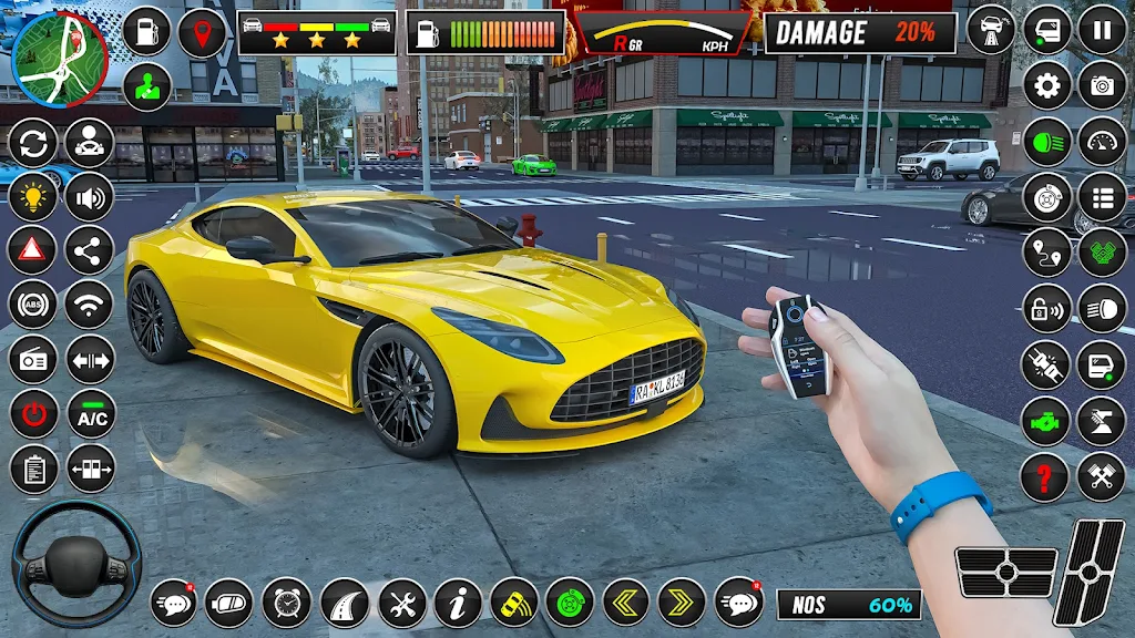 City Car Driving Games Offline Screenshot1