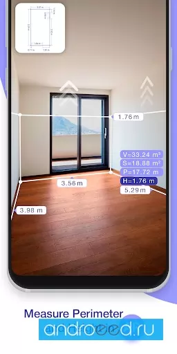 ARPlan 3D Tape Measure Ruler Floor Plan Creator Screenshot1