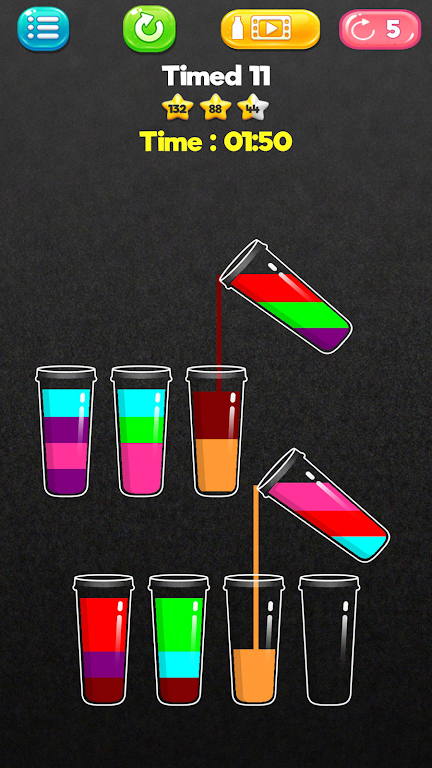 Juice Liquid Sort Puzzle Screenshot2