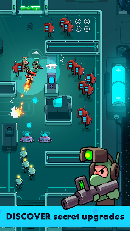 Space Squad: Crash Robots Screenshot1