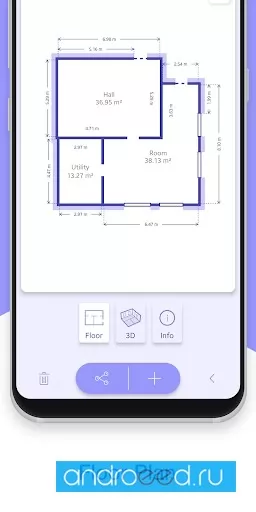 ARPlan 3D Tape Measure Ruler Floor Plan Creator Screenshot3