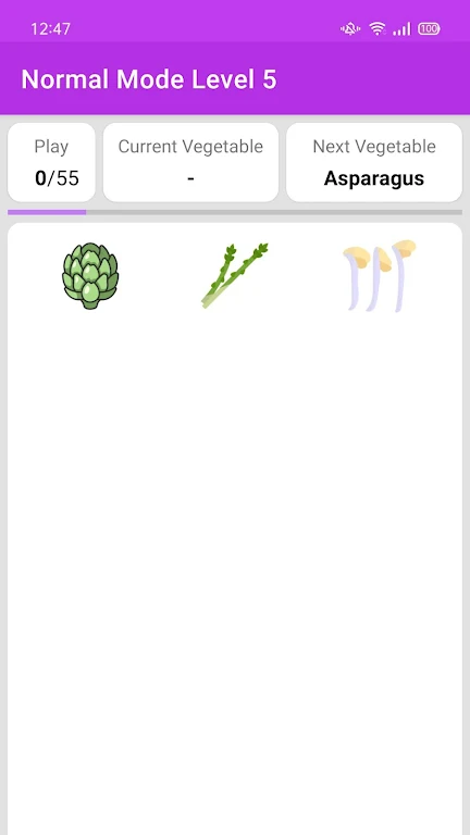 Vegetable Recognition Game Screenshot4