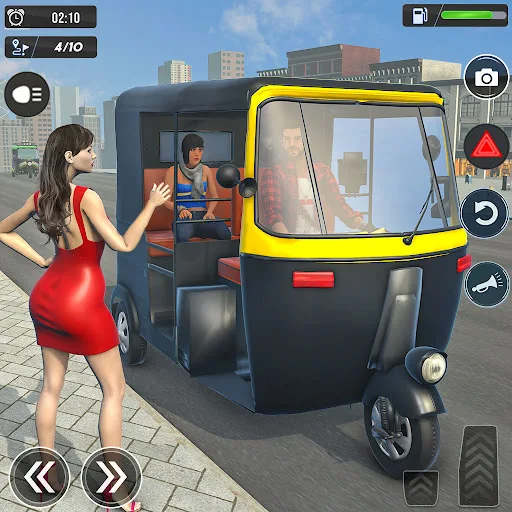 Tuk Tuk Auto Driving 3D Games Screenshot3