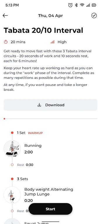 Trainer Tre Fitness Screenshot3